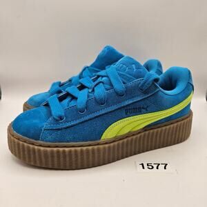 PUMA X RIHANNA FENTY WOMEN'S 8 CREEPER PHATTY SPEED BLUE 399332-02